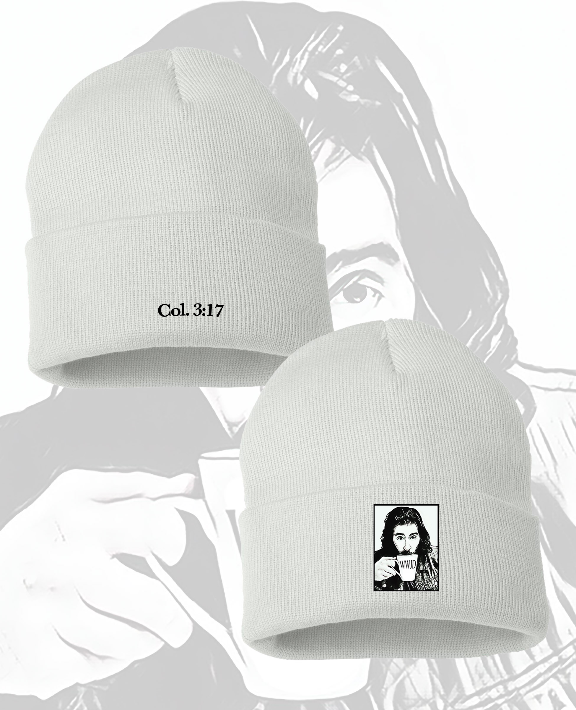 WWJD Patch Beanie